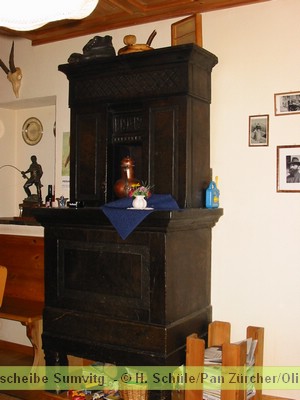 Specksteinofen in der 