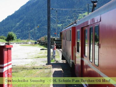 Lockfhrer warten auf Gegenzug