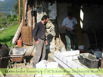 Nachbars Stall wird zum Duschraum fr die Campinggste