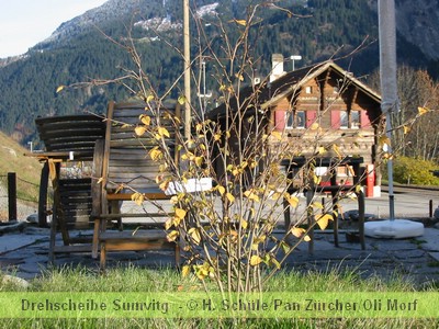 Herbststimmung auf der Staziun