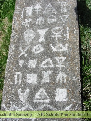 Geheimnisvolle Hieroglyphen in Fontauna Sut
