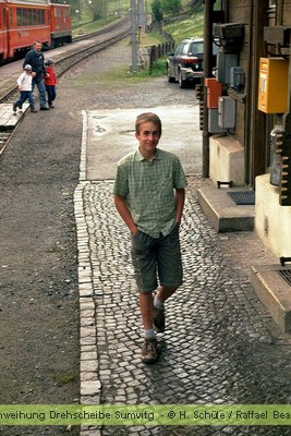 Simon Collenberg, der frhere Capostaziun Junior