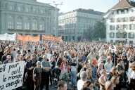 Friedensdemo Bern 13. Oktober 2001, Fotos Pan Zrcher, Film 4 Foto 35