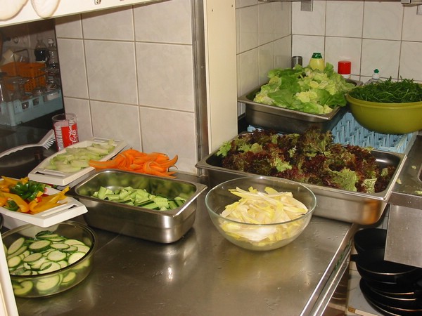 Unsere Kche: saisongerecht und frisch 