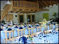 Gedeckt fr grossen Famlienanlass